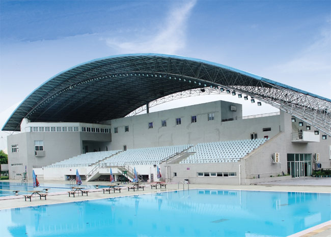 荥阳游泳馆网架